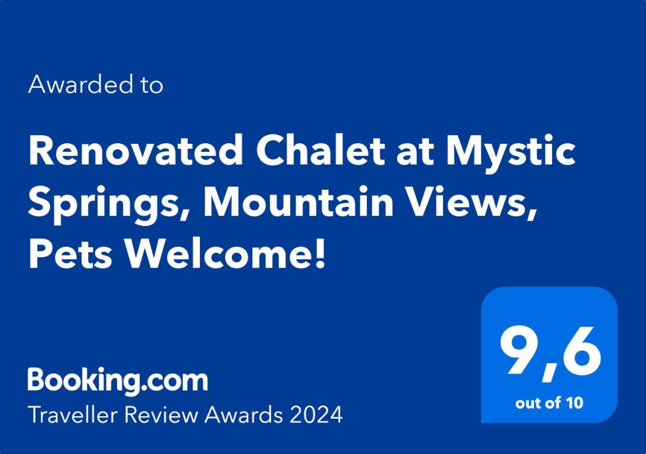 Renovated Chalet At Mystic Springs, Mountain Views, Pets Welcome! Canmore Ngoại thất bức ảnh
